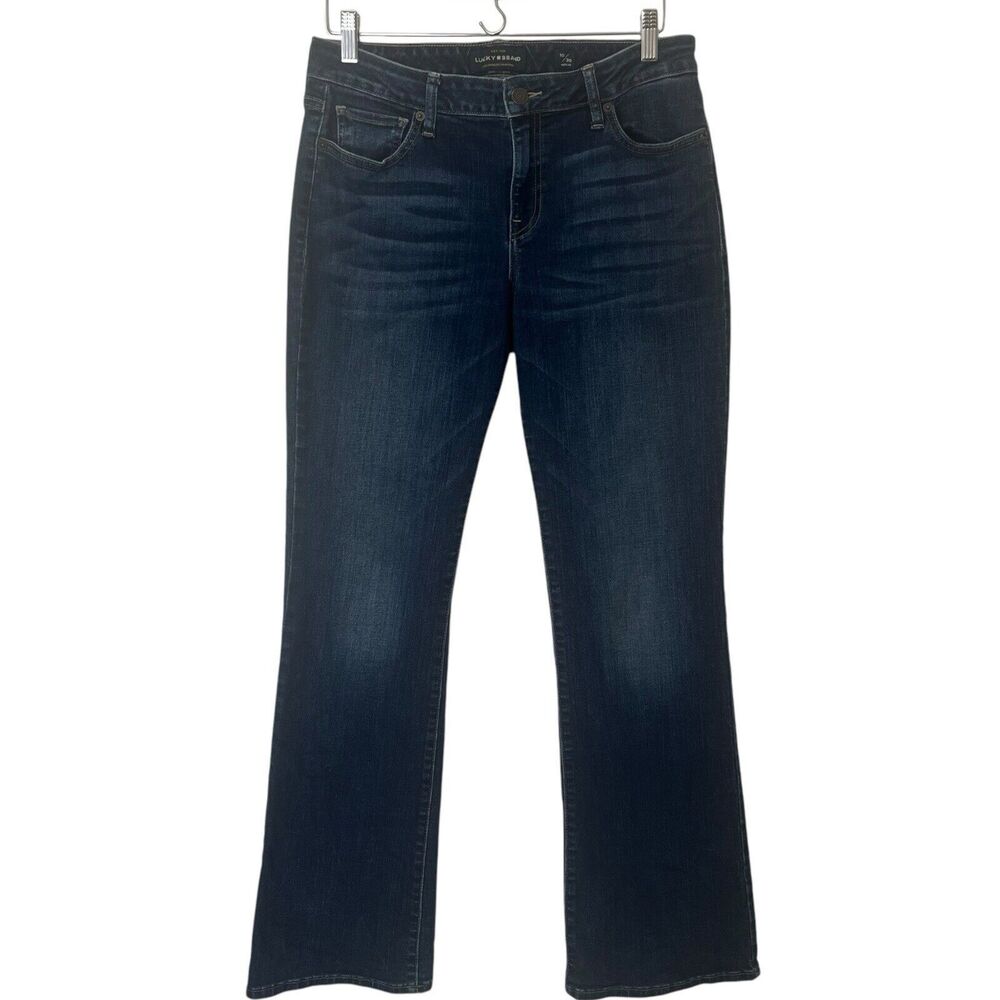 Lucky Brand Women's‎ Size 10/30 Lolita Boot Blue Medium Wash Denim Jeans